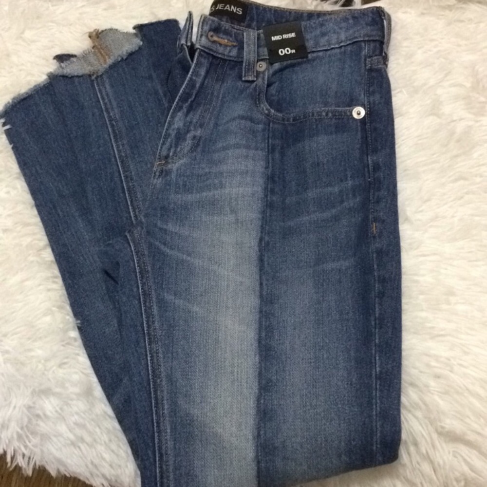 NWT Express 00 Regular Cropped Jeans